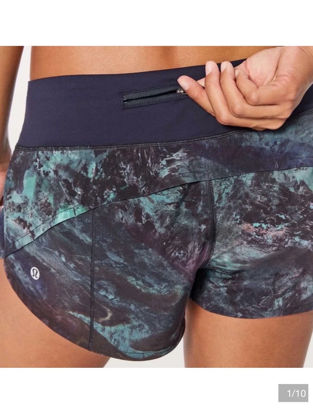 lululemon athletica Marble Athletic Speed Short